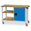 Bedrunka+Hirth Mobile Werkbank mit Schiebegriff, R 18-16, BxTxH 1200 x 540 x 880 mm