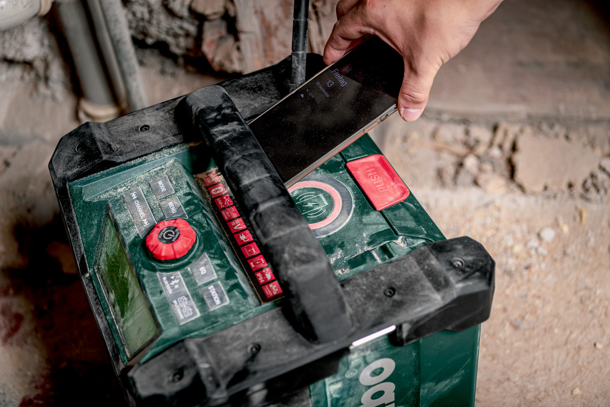 Metabo Akku-Baustellenradio RC 12-18 32W BT DAB+, 18 V ohne Akku