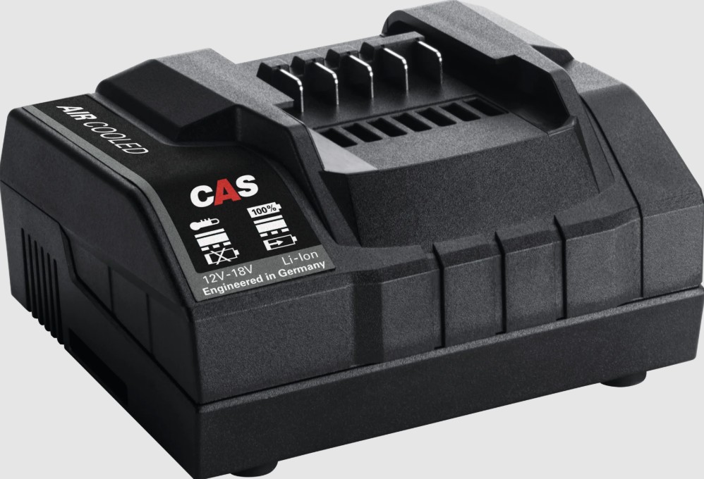 CEMO Chargeur ASC55, 220–240 V CA, 3 A, chargeur de batterie CAS avec prise européenne C7 et câble d'alimentation de 1,2 m
