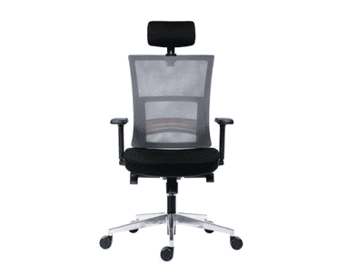Chaise de bureau Next, avec appui-tête et soutien lombaire, en deux couleurs