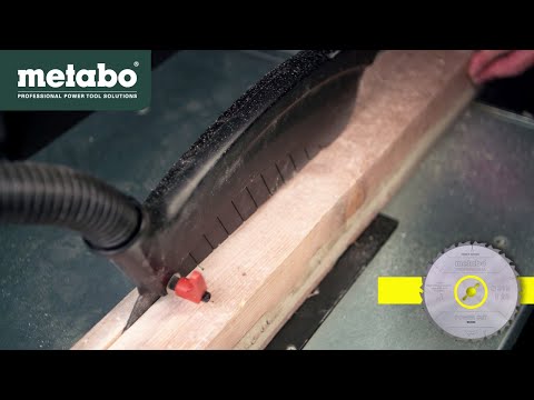 Metabo Kreissägeblatt "Power Cut Wood - Professional" 190 x 30 mm, Z16, FZ/FA, 12°