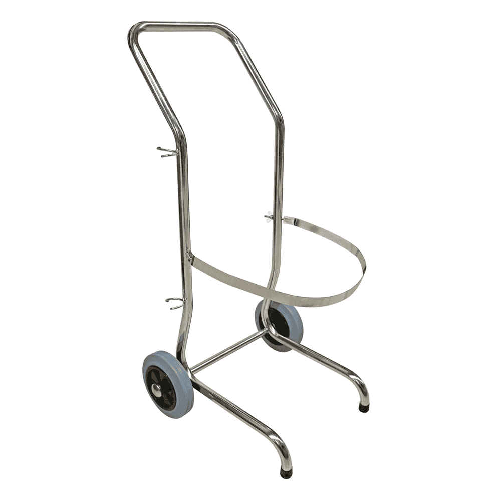 Birchmeier Handwagen aus Edelstahl - Zubehör zu Indu-Matic 50 M und 100 M