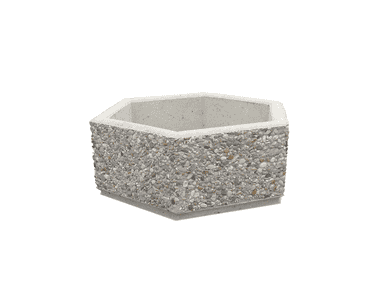 Blumenkasten aus Beton 