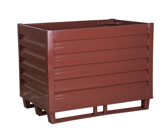 Robuste Materialbox mit Scharnier in verschiedenen Grössen 