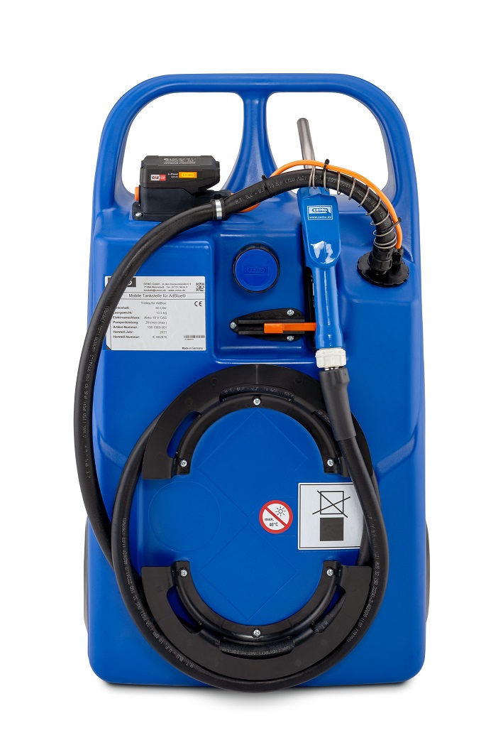 Trolley AdBlue® 60 Liter mit CAS-Akkusystem