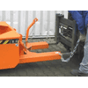 Pelle mécanique, type BSE, basculement avec câble depuis le siège du conducteur
