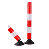 Flexible Absperrpfosten aus Polyethylen, in 3 Grössen