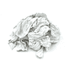 Putzlappen Premium Baumwoll-Tricot weiss auf Palette, 500 kg