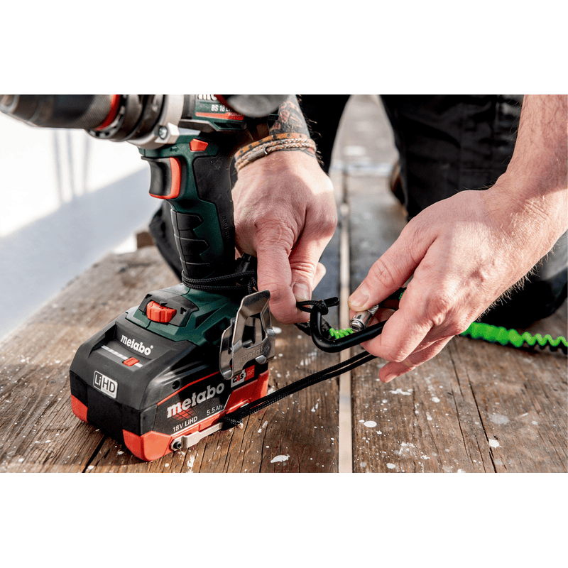 Metabo Batterie LiHD - DS 18 V / 4.0 à 10.0 Ah pour système de batterie CAS, avec étrier de sécurité