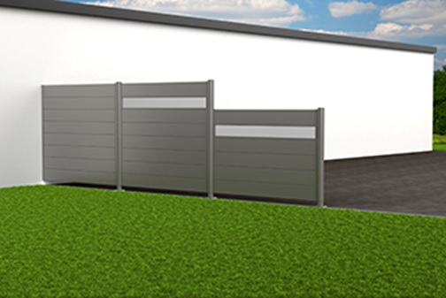 Biohort Sichtschutz - Wandpaneel, in 3 Farben, 4 Grössen, mit- und ohne Acrylglas