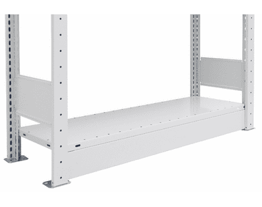 Schulte Cache-socle pour rayonnages à tablettes en système enfichable, hauteur 90 mm