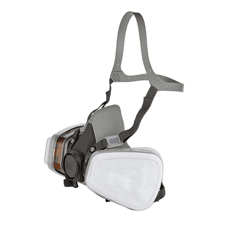 3M Masque de protection respiratoire 6002C1 Gris 1 pièce, LxLxH 125x250x245 mm