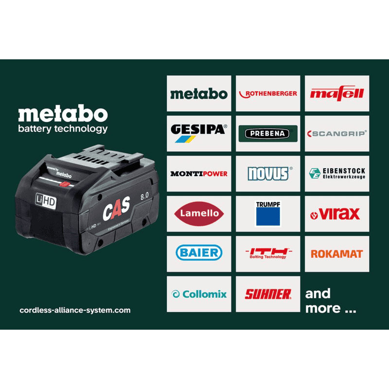 Metabo Akku-Kettensäge MS 18 LTX BL 25, 18 V, in zwei Ausführungen