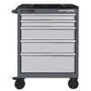 KRAFTWERK BASIC LINE Werkstattwagen BT700, 5 Schubladen, inkl. Werkzeug, 154-teilig, BxTxH 719 x 474 x 1000 mm
