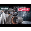 Metabo Winkelschleifer WEV 19-125 Q M-Brush, mit Drehzahlregelung und Schnellspannmutter, 1900 Watt
