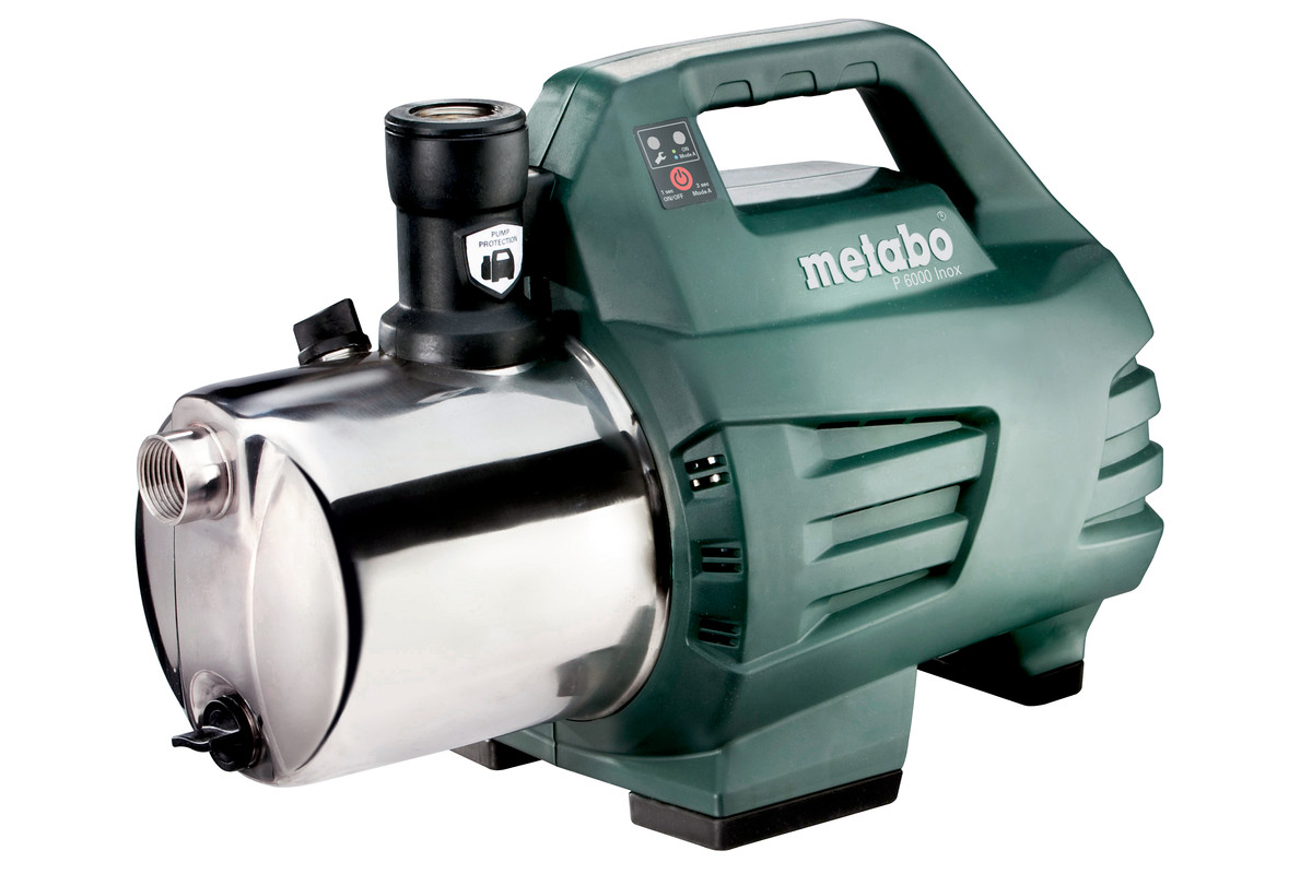 Metabo Gartenpumpe P 6000 Inox, 1300 Watt