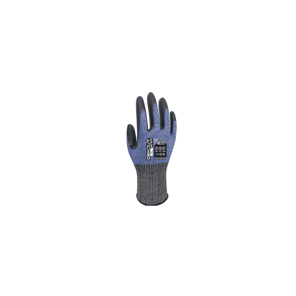 Gants résistants aux coupures Wondergrip Dexcut, WG-1875, EN4X32C, en différentes tailles