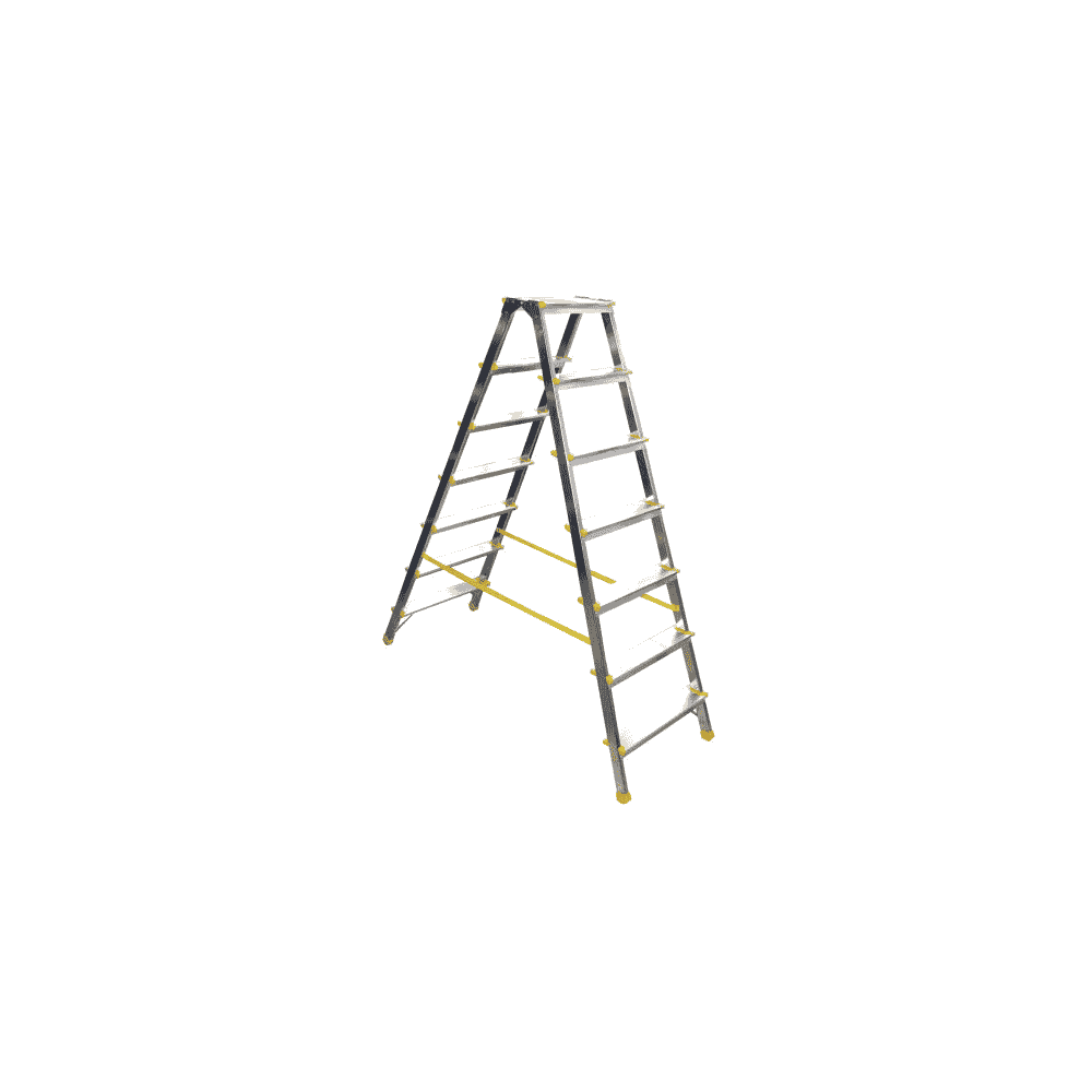 Stufenleiter aus Aluminium, 7 Stufen