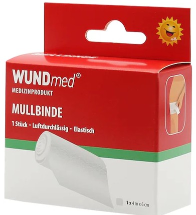 Bande élastique, WUNDmed, 02-103, 4 m x 60 mm