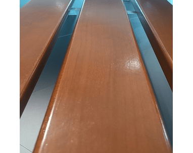Banc de jardin Roda avec dossier