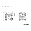 Metabo Akku-Sauger AS 36-18 L 20 PC, 18 V mit manueller Filterabreinigung