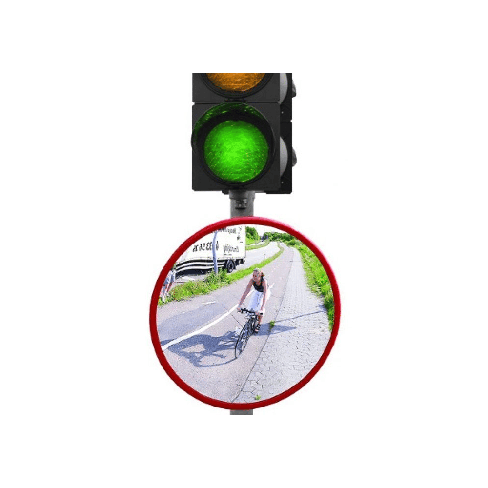 Trixi Verkehrsspiegel Vienna mit Heizung, Spiegelfläche Ø 500 mm