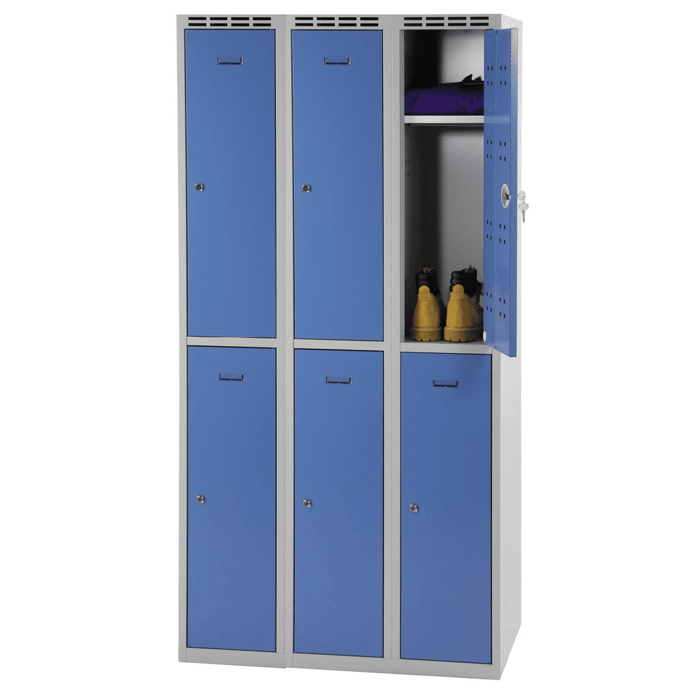 Garderobenschrank mit 6 Abteile