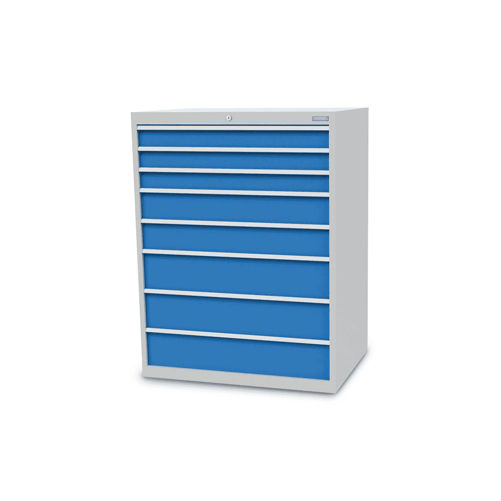 Bedrunka+Hirth Armoire à tiroirs, profondeur 736 mm, R 36-24, nombre de tiroirs 8