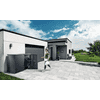 Modulare Mülltonnenbox ALEX®, diverse Farben, 800 x 880 x 1290 mm