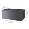 Platinum AeroCover Schutzhülle Tisch, LxBxH 2600 x 1100 x 700 mm