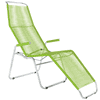 Schaffner Chaise longue spaghetti BRISSAGO, patins avec accoudoirs, empilable