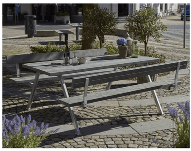 PLUS Alpha Kombi-Gartenmöbel ReTex, Länge 1770 mm, in diversen Ausführungen