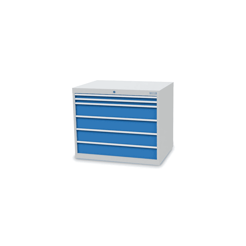Bedrunka+Hirth Armoire à tiroirs, profondeur 736 mm, R 36-24, nombre de tiroirs 6