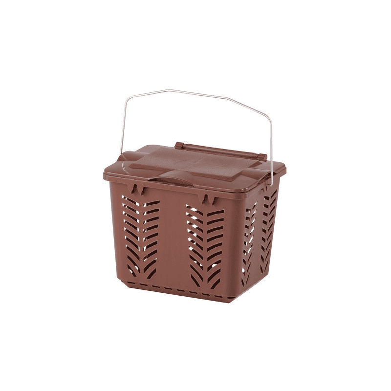 Poubelle BIO, Collecteur de déchets biologiques compact et hygiénique pour la maison