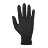 Nitril Einweghandschuhe NITRYLEX CLASSIC, schwarz, Packung à 100 Stück, puderfrei