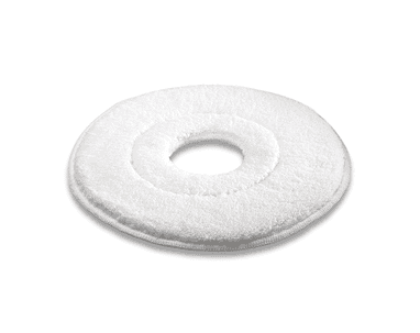 Kärcher Pad microfibre, blanc, 508 mm, 5 pièces