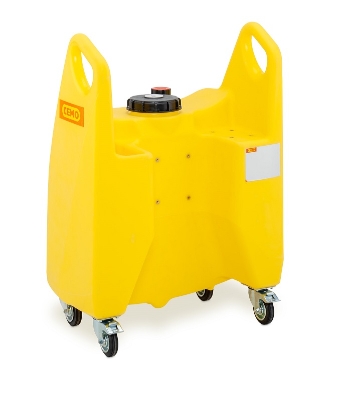 Transfer Trolley für den Transport von flüssigen Chemikalien - 130 Liter 