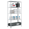 Schulte Rayonnage à tablettes MULTIplus150 avec renforts d'angle, utilisable des deux côtés, différents modèles disponibles