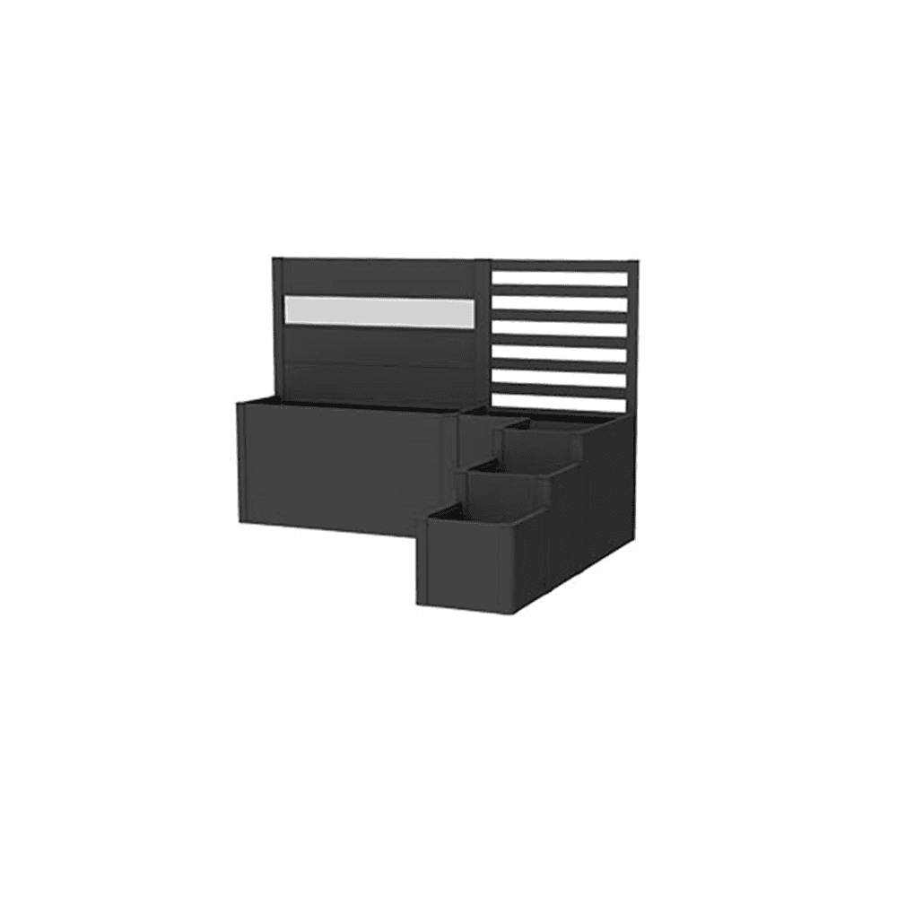 Biohort DaVinci Pflanzkasten mit Blickschutz®, Version 2, in 3 Farben