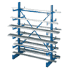 Schulte K-1000 Kragarmregal-Set, RAL 5010 enzianblau, in diversen Ausführungen