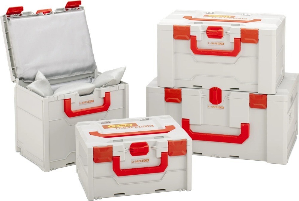 Akku-Systembrandschutzbox Li-SAFE - in verschiedenen Grössen