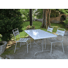 Schaffner Chaise de jardin Glarus en métal, revêtement par poudre, disponible en plusieurs versions