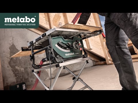 Metabo Tischkreissäge TS 254 M, 1500 Watt in zwei Ausführungen