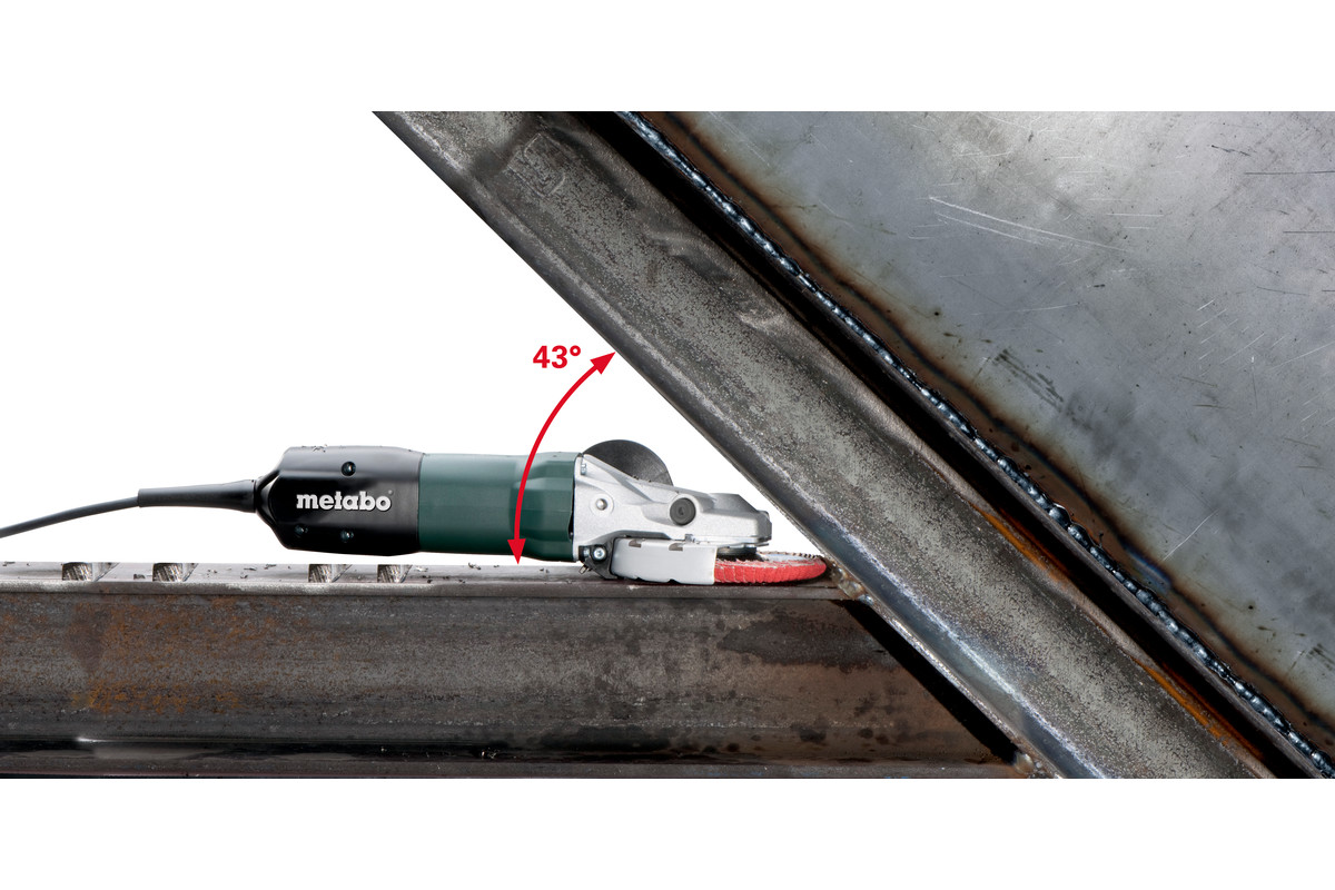 Metabo Flachkopf-Winkelschleifer WEF 9-125 Quick, 910 Watt