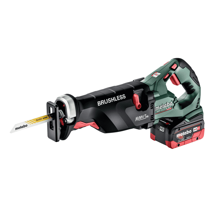 Metabo Akku-Säbelsäge SSEP 18 LTX BL MVT, 18 V in drei Ausführungen