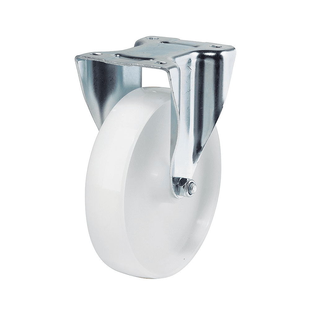 Roue en polyamide, fixe