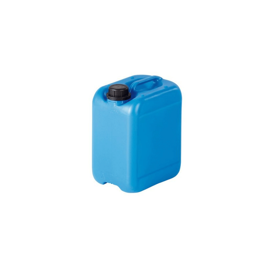 Bidon en plastique en PEHD, 5 litres, bleu