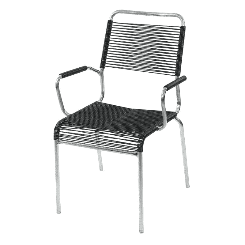 Schaffner RIGI Chaise design spaghetti pour la gastronomie et la terrasse, en diverses exécutions
