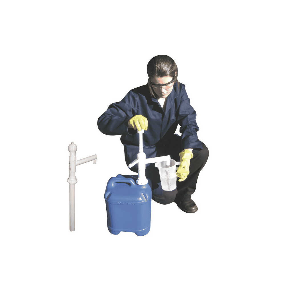Handpumpe für Kanister bis 30 l, geeignet für Chemikalien und AdBlue®
