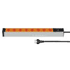 Steffen Steckdosenleiste ALU MODULAR PDU, 8 x T13, 10 A, IP20, 3 m Kabel, mit Überstromschutz, diverse Farben